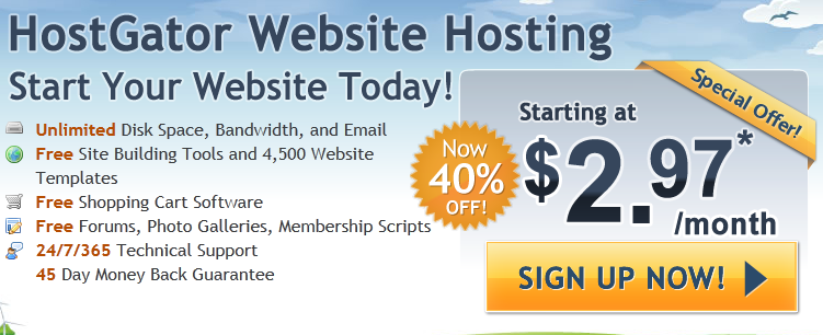 HostGator Shared Hosting