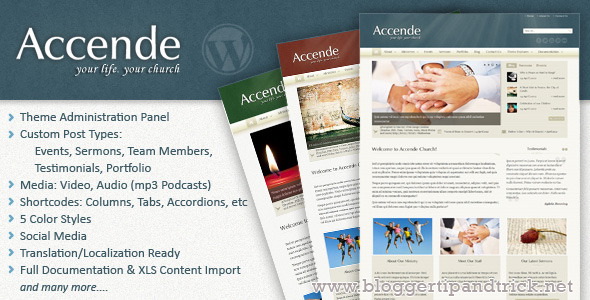 Accende Premium WordPress Template