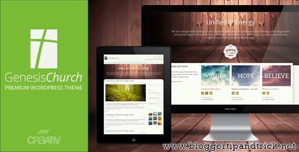 Genesis Church Premium WordPress Template