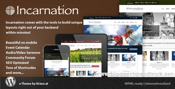 Incarnation Premium WordPress Template