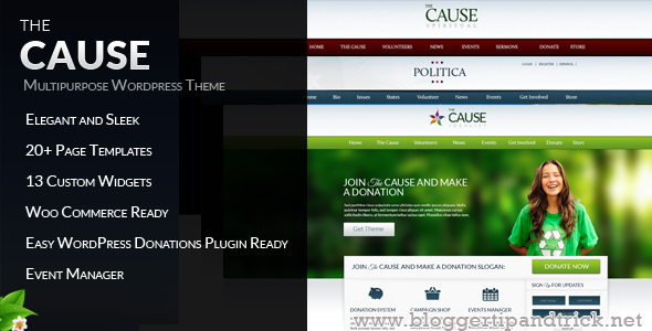 The Cause Premium WordPress Template