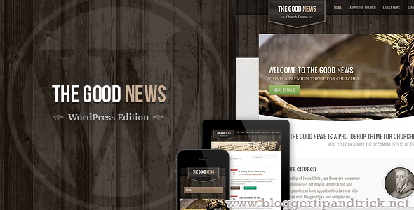 The Good News Premium WordPress Template