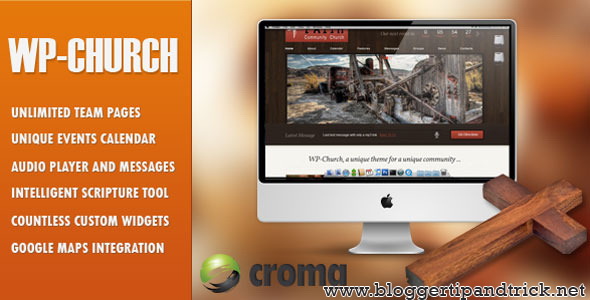 WP-Church Premium WordPress Template