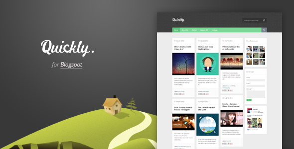 Quickly Blogger Template