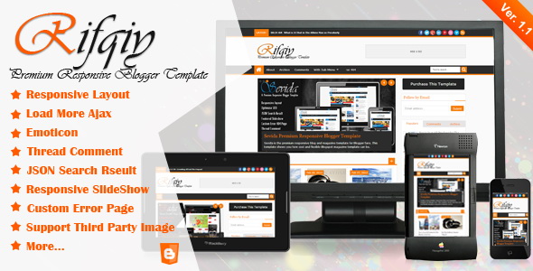 Rifqiy Blogger Template