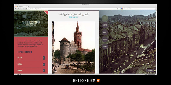 The Firestorm Blogger Template