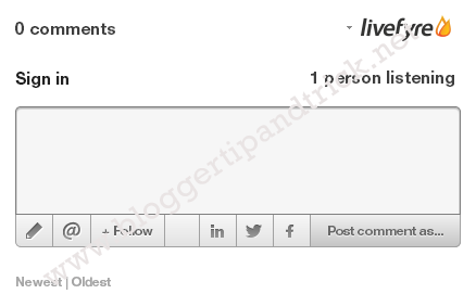Livefyre Comment Install-Step 10