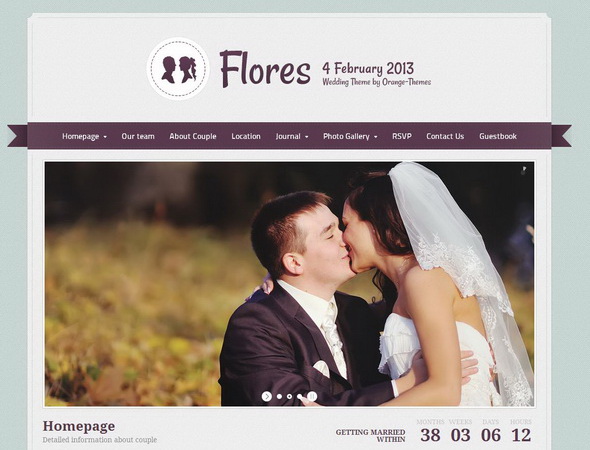 Flores WordPress Theme