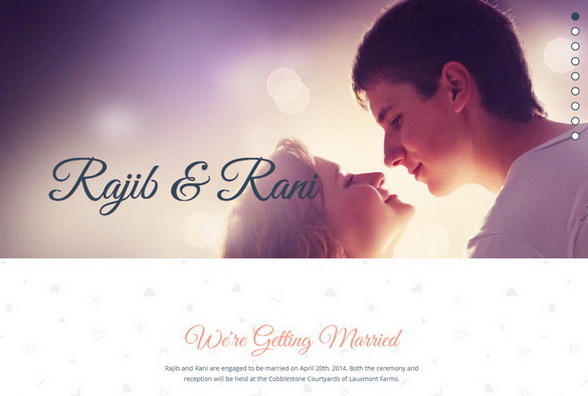 Rajib and Rani WordPress Theme