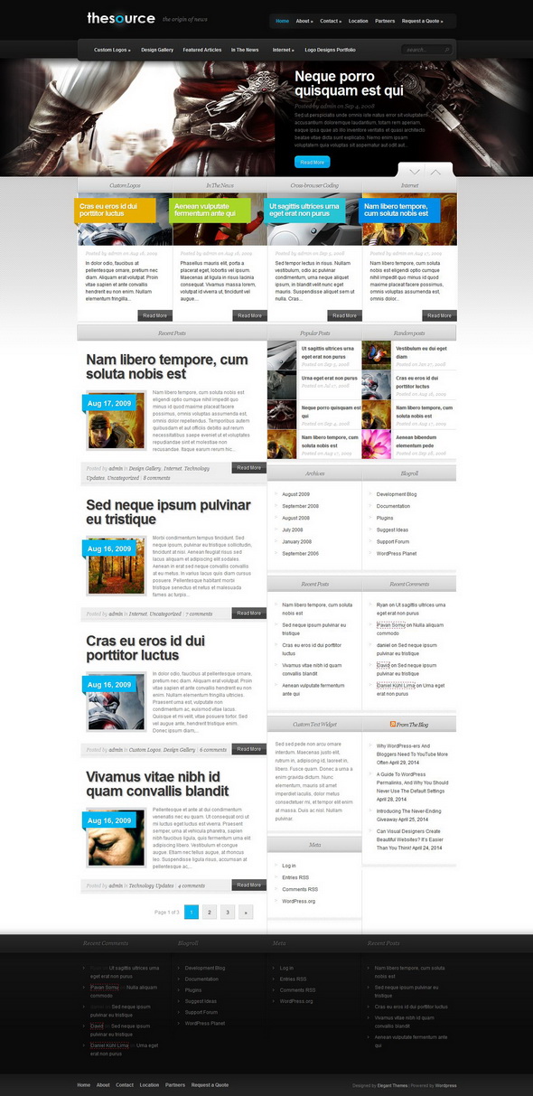 TheSource WordPress Theme