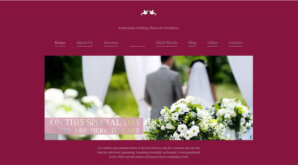 Weddiness WordPress Theme