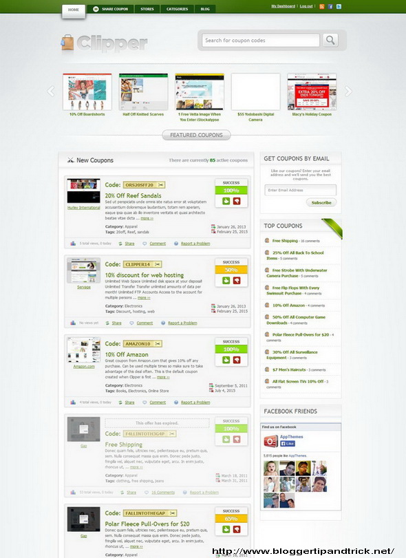 Clipper - Coupon WordPress Theme