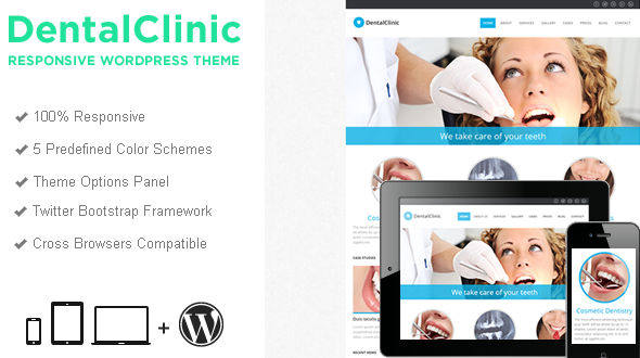 Dental Clinic Responsive WordPress Theme