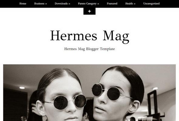 Hermes Mag Blogger Template