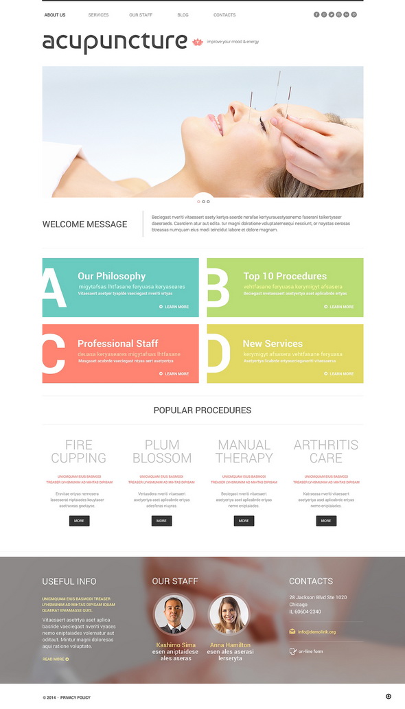  Massage Salon Responsive WordPress Theme