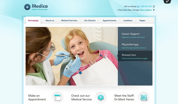 Medica - Medical WordPress Theme