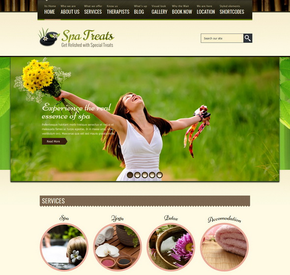 SPA Treats - Spa & Restaurant WooCommerce Theme