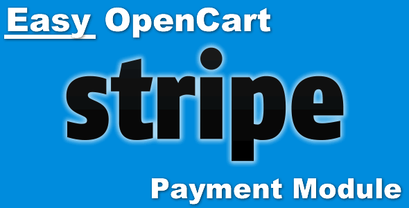 Easy Opencart Stripe Payment Module