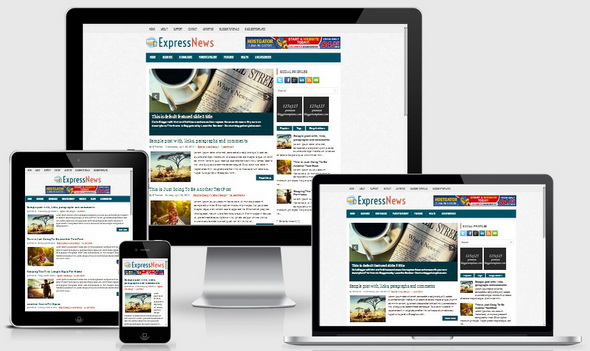 ExpressNews Blogger Template