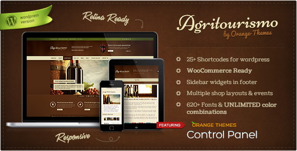 AgriTourismo - Responsive WooCommerce Theme