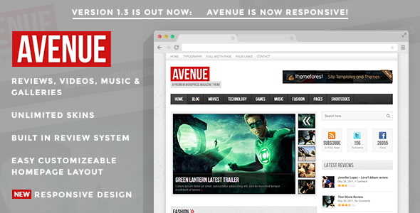 Avenue - A WordPress Magazine Theme