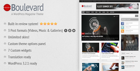 Boulevard - A WordPress Magazine Theme