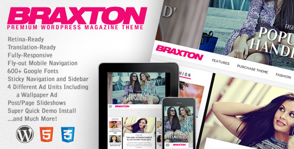 Braxton - Premium WordPress Magazine Theme