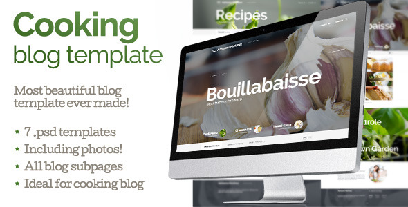 Cooking -Blog Theme