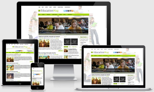 EducationMag Blogger Template