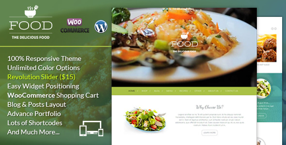 Food - A Delicious WordPress Theme