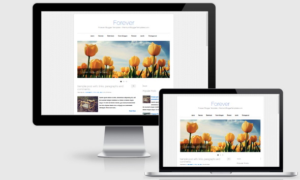 Forever Blogger Template