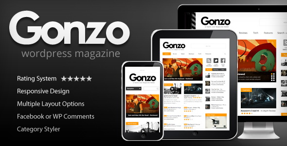 Gonzo - Responsive WordPress Magazine Theme