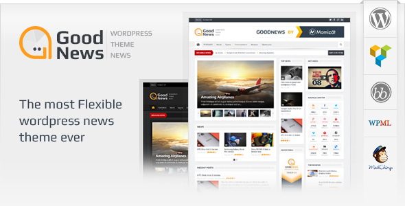 Goodnews – Responsive WordPress News/Magazine Theme