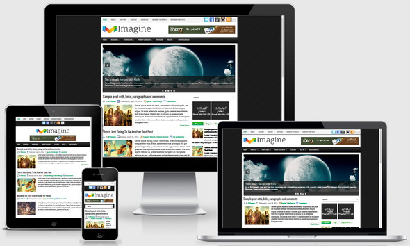 Imagine Blogger Template