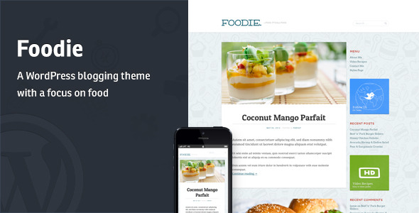 Foodie - A Whimsical Food Blogging Theme