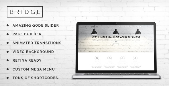 Bridge - Creative Multi-Purpose WordPress Theme