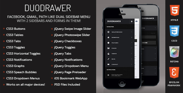 DuoDrawer Mobile Retina
