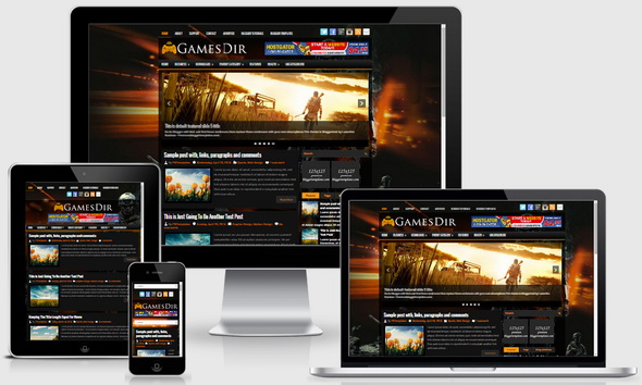 GamesDir Blogger Template