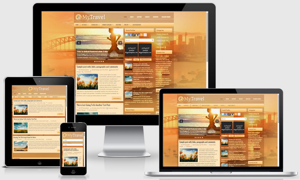 MyTravel Blogger Template
