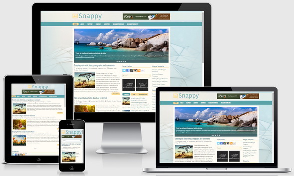 Snappy Blogger Template