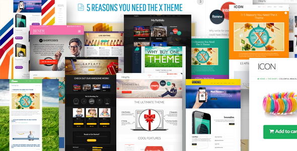 X -The WordPress Theme