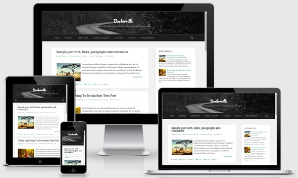 Baskerville Blogger Template