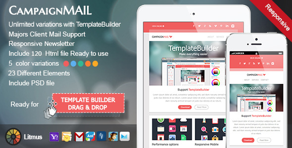 CampaignMail - Responsive E-mail Template