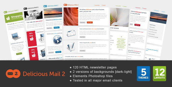 Delicious Mail 2 - Email Template