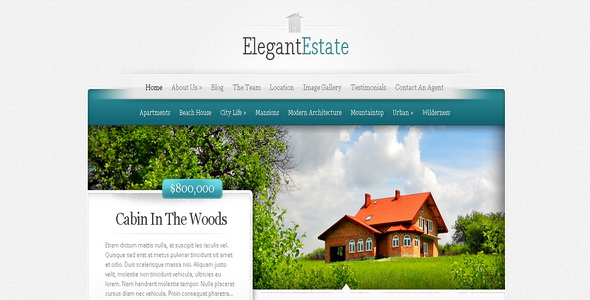 ElegantEstate - WordPress Theme