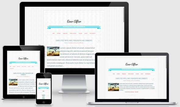 Ever After Blogger Template