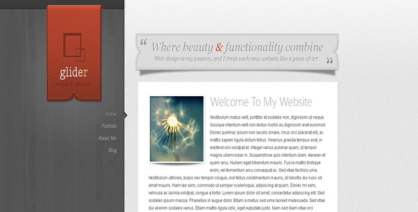 Glider - WordPress Theme