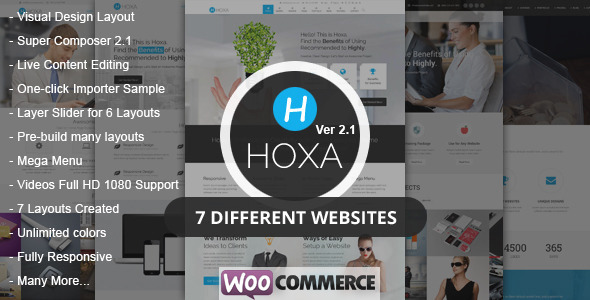 Hoxa - MultiPurpose WordPress Theme