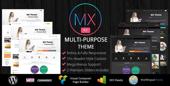 MX - Responsive Multi Purpose WordPress Theme