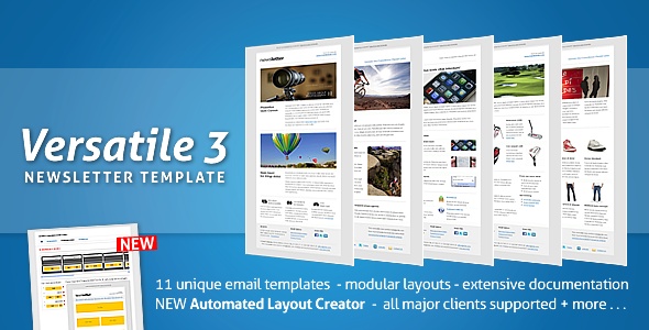 Versatile 3 - Newsletter